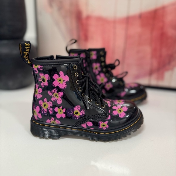 Dr. Martens Boots Kids Pansey 10c - Picture 5 of 10